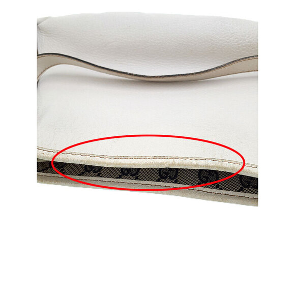 Gucci Leather Shoulder Tote Bag - Picture 4 of 9